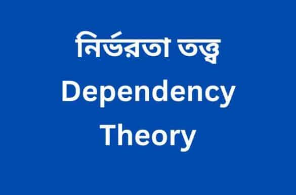 নির্ভরতা তত্ত্ব,