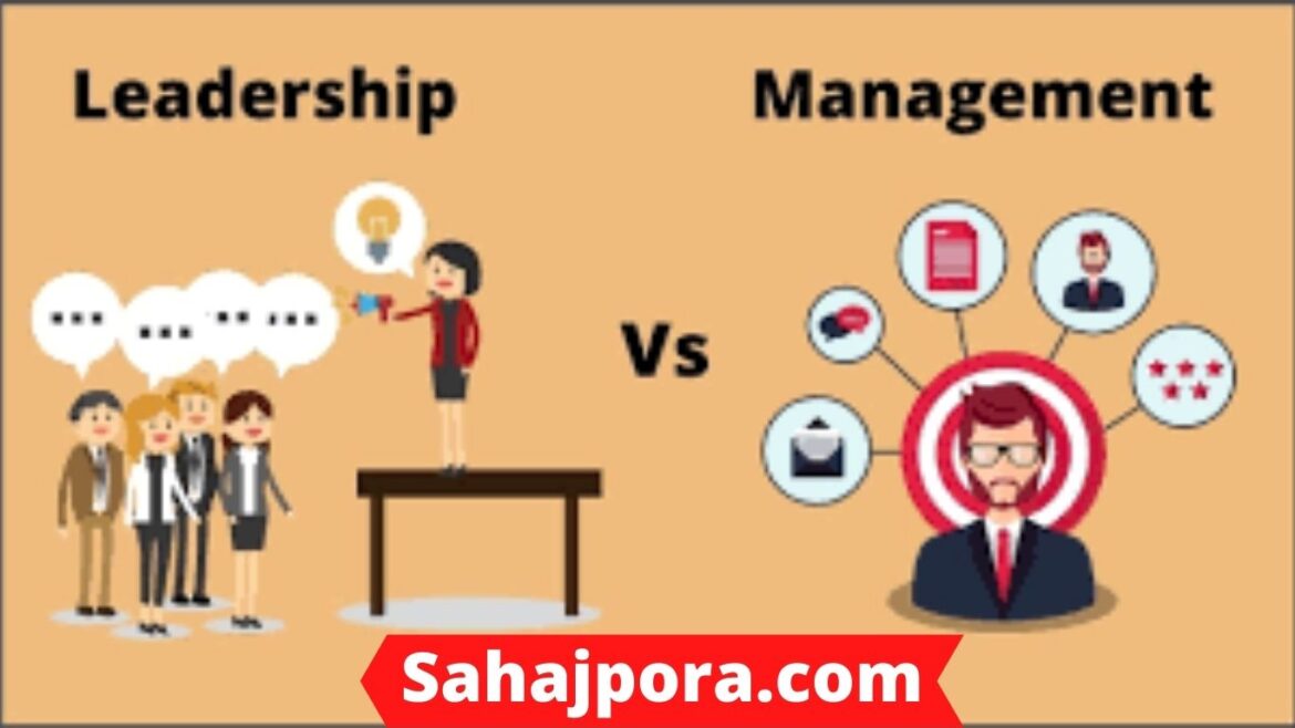 Difference between management and leadership