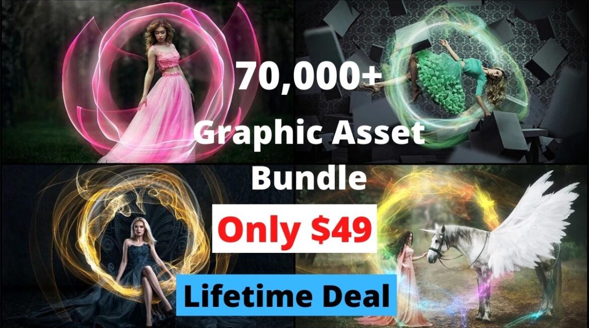 70,000+ graphic asset bundle Graphic Asset Bundle Lifetime Deal