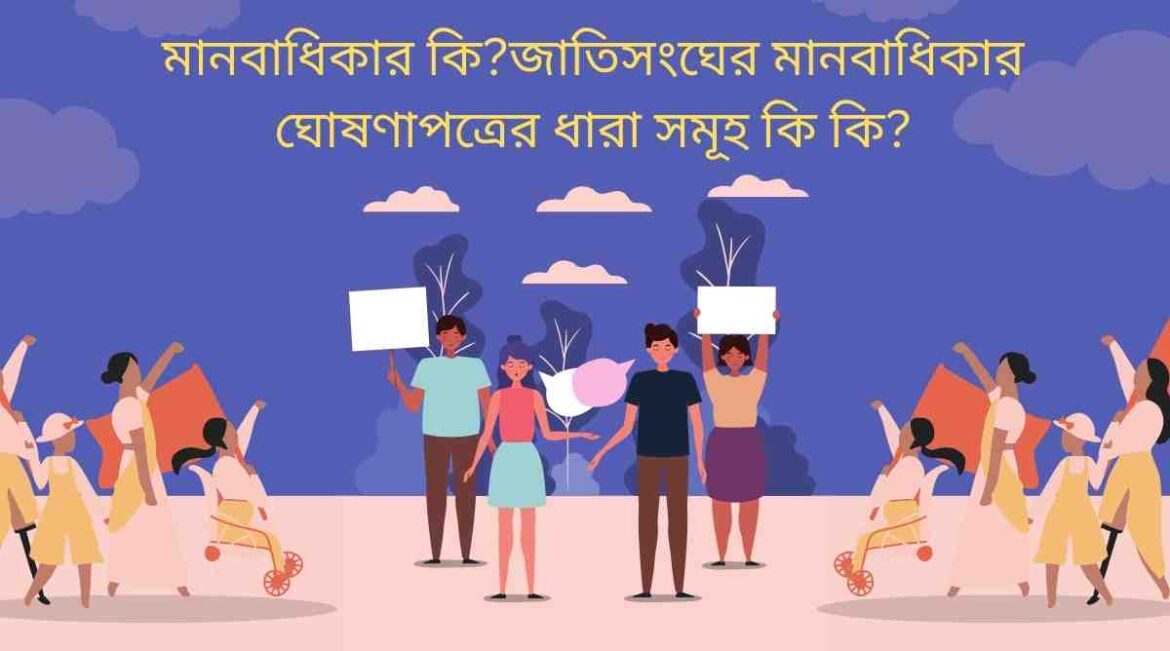 সার্বজনীন মানবাধিকার ঘোষণাপত্র