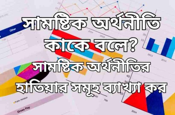 সামষ্টিক অর্থনীতি কাকে বলে